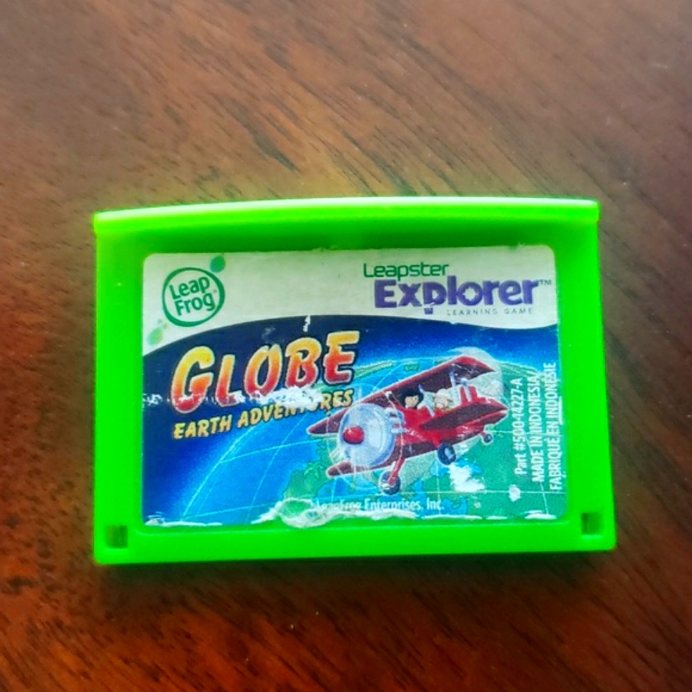 LeapFrog Explorer Learning Game Globe Earth Adventure